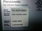 Kit de réparation de carte de télévision plasma Panasonic 42 pouces modèle TH-42PX80U