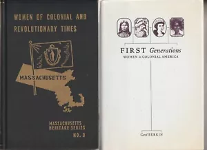 First Generations : Women in Colonial America HB c berkin and bonus - Picture 1 of 1