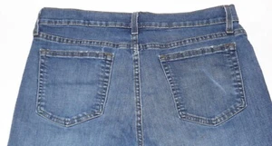 George Jeans Herren Größe 34 x 32 blau gerades Bein mittelhoher Bund Hose #405 - Bild 1 von 11