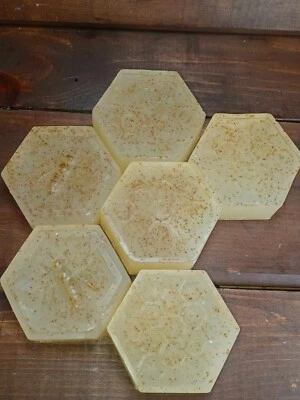 Honey Orange Facial Bar with Ground Orange Peels 6pack Special $10.00 - Image 1 of 4