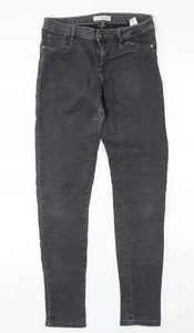 Denim Pimkie Womens Black Cotton Blend Skinny Jeans Size 8 L29 - Picture 1 of 12
