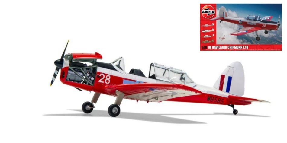Airfix DE HAVILLAND CHIPMUNK T 10 KIT 1:48 - Immagine 1 di 1