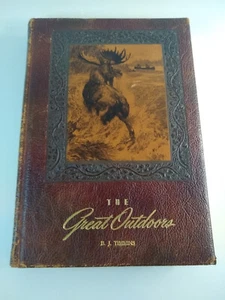 The Great Outdoors Capt Hogg 1947 Erstausgabe Leder Bucheinband *Special* - Bild 1 von 5