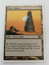 MTG Magic The Gathering - Urza's Tower - Eighth Edition (8th) - LP