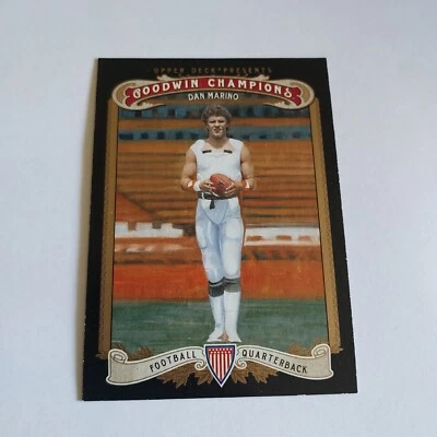 2012 Upper Deck Goodwin Champions Baseball Card Dan Marino #19 - Image 1 of 2