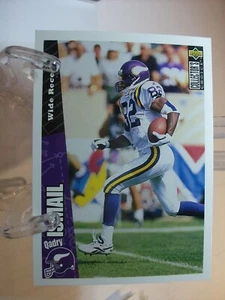 1996 UD Collector's Choice  #124 - Qadry Ismail - Minnesota Vikings  96-272 - Picture 1 of 2