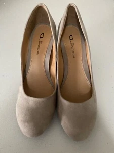 CL by Laundry Wedge Pump Color Taupe,Beige Womens Size 10M - Picture 1 of 5