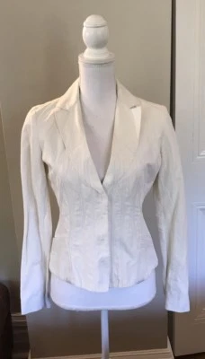 Elie Tahari белый блейзер размер XS - Изображение 1 из 4