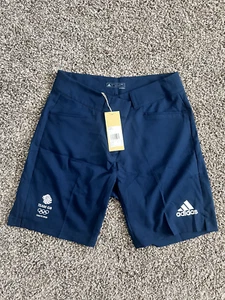 Adidas Olympic Team GB Blue Shorts Women's Size Small (NWT) - Picture 1 of 1