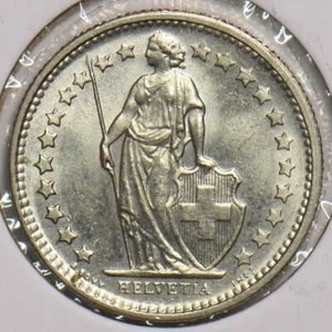 Switzerland 1974 1/2 Franc 198979 combine shipping - Picture 1 of 2