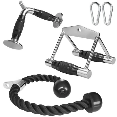 A2ZCARE Cable Machine Accessories, Cable Machine Attachment for Weight Lifting