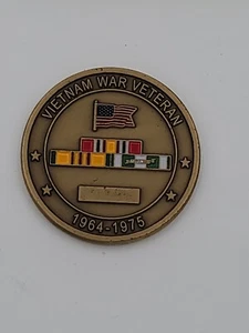 Moneda Desafío Vietnam Loas Camboya Veterano Guerra Vietnam 1964-1975 - Imagen 1 de 3