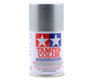 Pintura en aerosol Lexan plateada metálica Tamiya 86048 PS-48 (3 oz) Foto 1 de 2