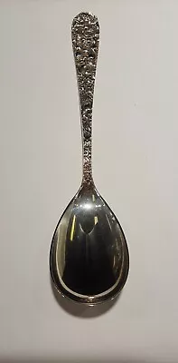 Cuchara Stieff rosa plata esterlina huevo/parait con monograma HWF Foto 1 de 4