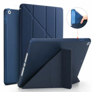 For Apple iPad 2018 9.7" 6th Mini 5 Magnetic Stand Flip PU Soft Smart Case Cover - Picture 1 of 100