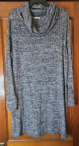 Maurices Size XXL Gray Turtleneck Long Sleeve Dress - Picture 1 of 8
