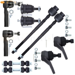 Ball Joints Tie Rods Sway Bars Front Suspension Kit Fits 85-99 Buick LeSabre FWD - Picture 1 of 11
