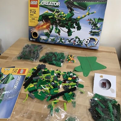 LEGO CREATOR 4894 Mythical Creatures 8 in 1 Open Box & Bags POSSIBLY INCOMPLETE - Image 1 of 4
