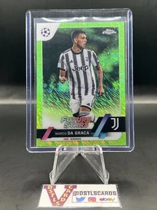 2023 Topps Chrome - MARCO DA GRACA FUTURE STARS NEON GREEN SHIMMER /399 #101 - Picture 1 of 3