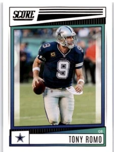 TONY ROMO 2022 Panini Score #229 Dallas Cowboys - Picture 1 of 2