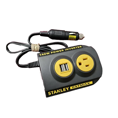 Inversor de potencia Stanley Fatmax 140 vatios PCI140 EXCELENTE ESTADO  Foto 1 de 4