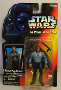 1995 Kenner Star Wars Lando Calrissian (Bespin) POTF 2 Red Card Sealed Figure - Bild 1 von 3