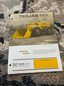 Trojan 404 Rigid Frame Wheel Loader Brochure FCCA24 - Picture 1 of 1