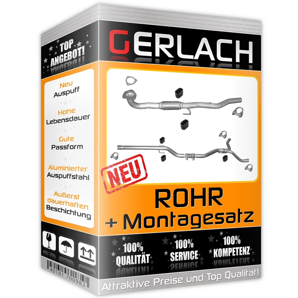 Pot d'échappement pour Opel Vectra C 2.0i 16V également GTS à partir de 2003 ... - Photo 1/2