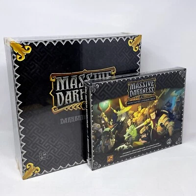 CMON Massive Darkness 2: Darkbringer Pack & Kickstarter Upgrade Pack NEW SEALED - Image 1 of 4