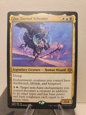Zur, Eternal Schemer, MTG Dominaria United NM/M- Regular- 228/281 - Image 1 of 2