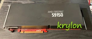 TESTED AMD FIREPRO S9150 16GB PCI Express 3.0 SERVER Compute GPU W9100 S9100 - Picture 1 of 8