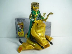 K25i05651 AIR CHARIOT W/ SERPENTOR 1986 GI JOE 100% COMPLETE VINTAGE HASBRO - Picture 1 of 15