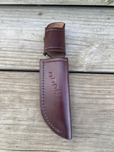 RARE! Buck 103 Skinner Brown Leather Knife Belt Sheath *SHEATH ONLY, NO KNIFE* - Picture 1 of 9