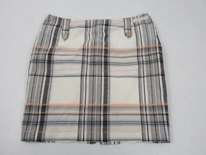Airfield Women's Size 31 Multicolor Plaid Mini Skirt - Picture 1 of 15