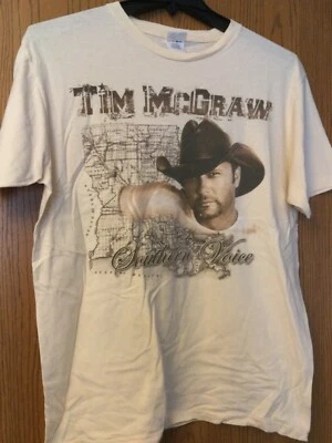 Tim McGraw - "Southern Voice" - Camisa Tostada - XL.   Foto 1 de 3