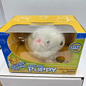 Zhu Zhu Puppy Sabrina Puppy (2010) Cepia Plush Toy New - Picture 1 of 7