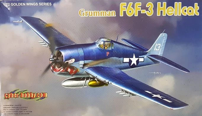 Dragon CH GRUMMAN F6F-3 KIT 1:72 - Immagine 1 di 1