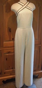 Ralph Lauren Purple Label Arely Crepe Cady Halter Jumpsuit NWT Size 8 $2290 - Picture 1 of 9