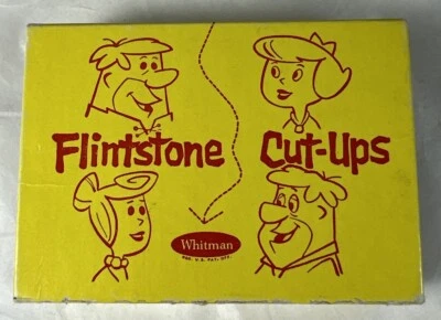 The Flintstones Cut-Ups Card Game Whitman 1962 - Image 1 of 4