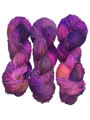 100 g Extrafein MERINO-NOPPEN FingeringGarn - Handgefärbt *WEIHNACHTSMARKT* - Bild 1 von 4