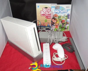 WII Console WII Bianca con Big Brain / My Sims _ Console Nintendo Wii - PAL - Foto 1 di 1