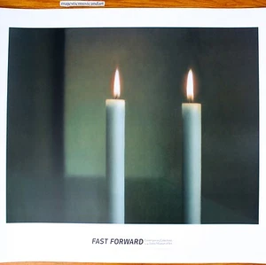 GERHARD RICHTER TWO CANDLES 2007 EXHIBITION POSTER - Picture 1 of 6