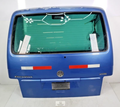 ✅ 99-03 OEM Volkswagen Eurovan MV puerta trasera escotilla maletero furgoneta tapa azul con vidrio* Foto 1 de 4