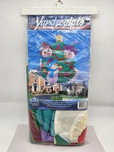 Vtg 1999 NCE Snowman Yardsculpts Christmas Decorations Yard/Garden 32" x 40" - Picture 1 of 6