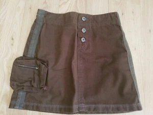 JEAN BOURGET Girl's Cargo Style Skirt Made in France - Picture 1 of 3