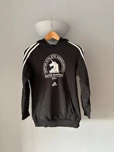 Rare Adidas Boston Marathon 2018 Hoodie Size XS - Picture 1 of 6