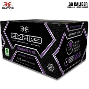 Empire Formula 13 2,000 Round Paintball Case - Yellow Fill (.68 Caliber) - Picture 1 of 4