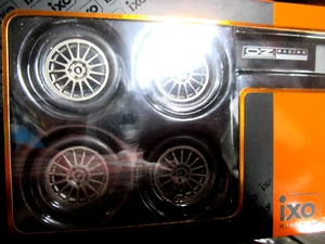 FELGEN Felgensatz OZ Wheels bl Reifensatz Räder SET015W Radsatz IXO 1:18 - Bild 1 von 3