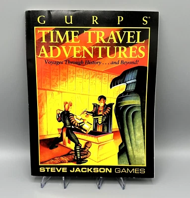GURPS Time Travel Adventures (Steve Jackson Games, 1992) - NEW w/ Imperfections - Image 1 of 4