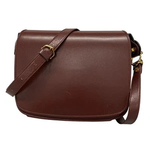 Auth Cartier Must Line - Bordeaux Leather Shoulder Bag - Picture 1 of 11